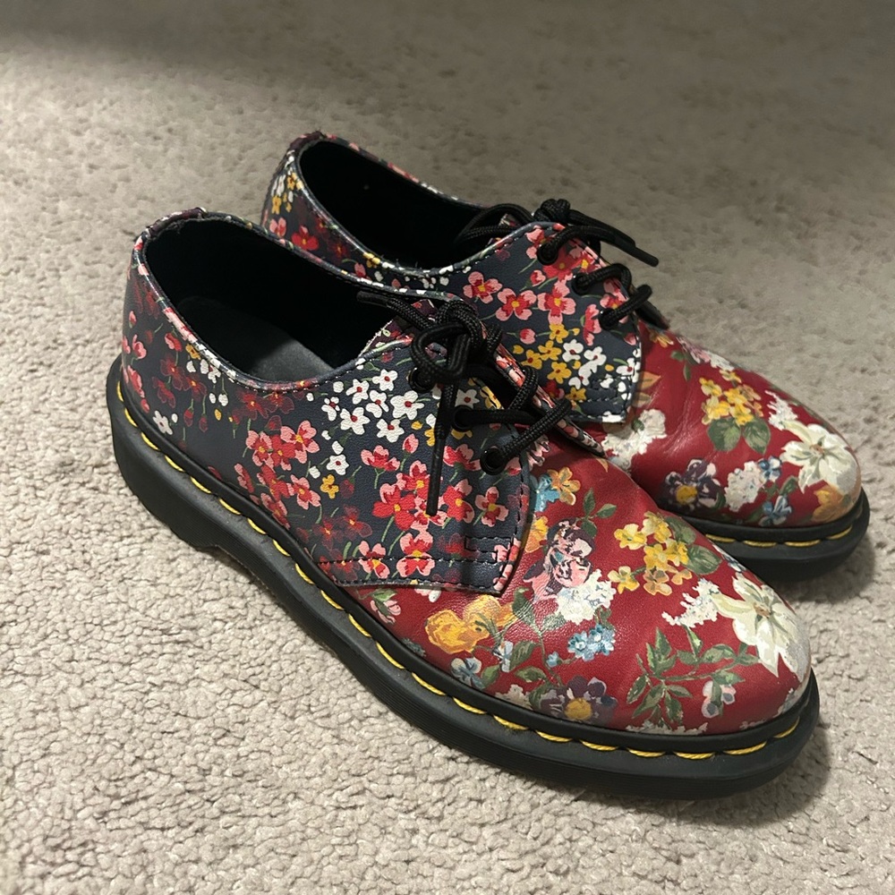Doc Martens 1461 Floral Clash Oxford shoes